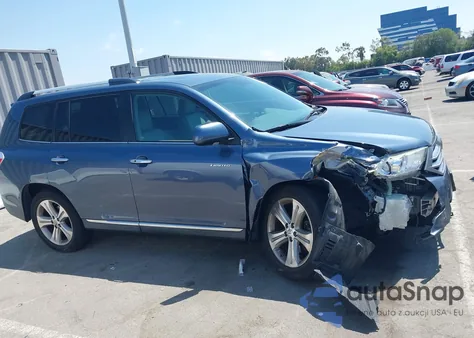 2013 Toyota Highlander Limited V6 из США, поврежденный, VIN 5TDYK3EH6DS122944